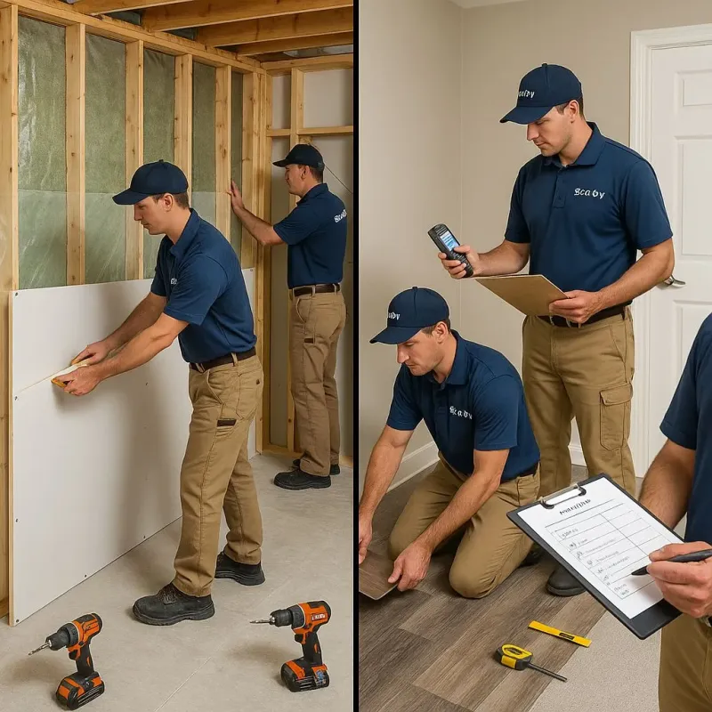 Repairs and Reconstruction process in Sunset, FL